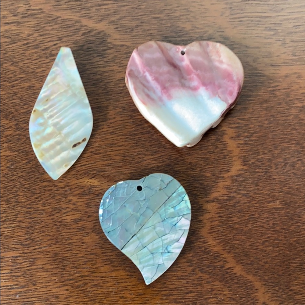 Unique Shell Pendant Lot